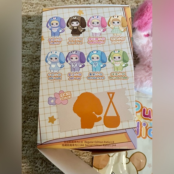 New Nommi Puppy Diary series confirmed Marshmallow pink & white with dress - Picture 7 of 7